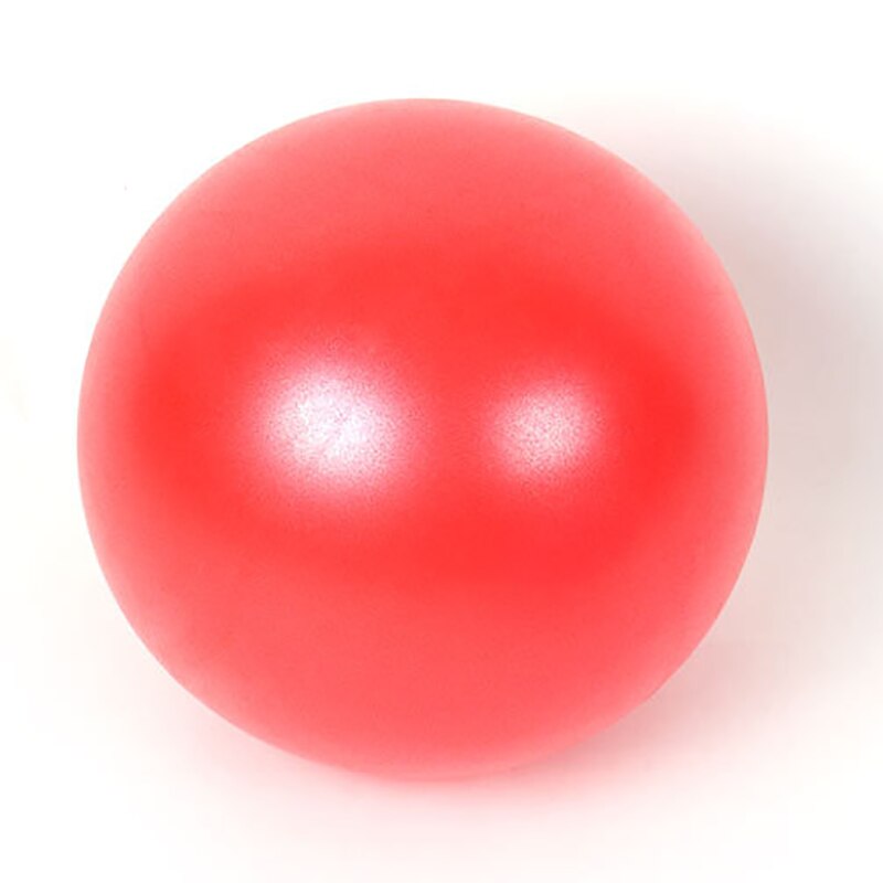 25cm Fitness Yoga Ader Ball trainieren drinnen halle Yoga Ball Yoga Ball üSpund Fitness Fitnessstudio Ball pilates Gleichgewicht üSpund: rot