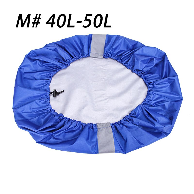 ManKaTer 30L-50L Reflecterende Camouflage Waterdicht Stofdicht Zonnebrandcrème Lichtgewicht Rugzak Regenhoes Koord Mond: M 40L-50L 06