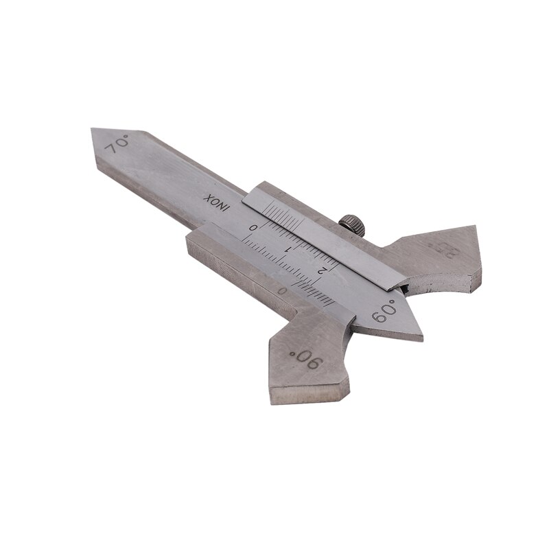 0-20Mm Steel Digital Welding Seam Measure Vernier Weld Gauge Weld Inspection Ruler 60 70 80 90 Degree Angle Measure