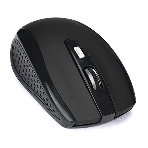 Trådlös spelmus 1200 dpi 2.4 ghz ergonomisk usb-mottagare trådlös mus för bärbar dator