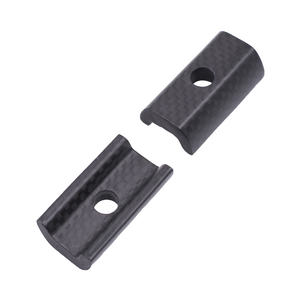 TWTOPSE Carbon Bike Clamp For Brompton Folding Bicycle Clamps Titanium Axle Hinge Lever Plate Hooks Lightweight 25.6g Parts