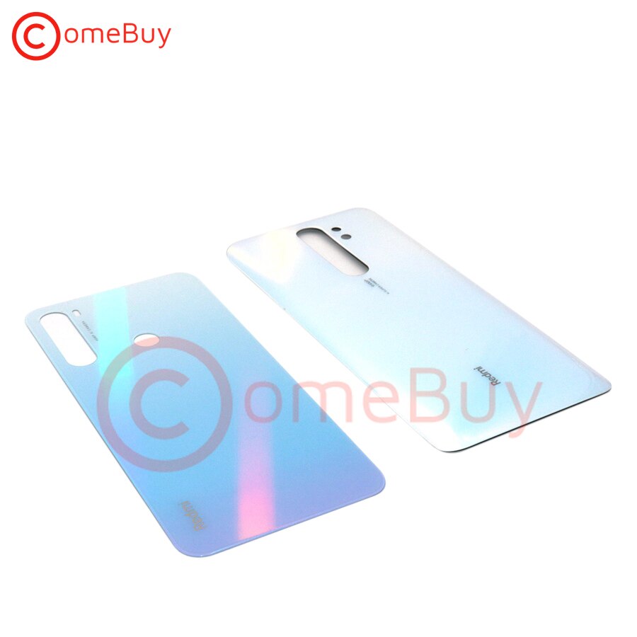Voor Xiaomi Redmi Note 8 Pro Back Battery Cover Rear Behuizing Deur Glas Panel Case Voor Redmi NOTE8 Note 8 pro Batterij Cover