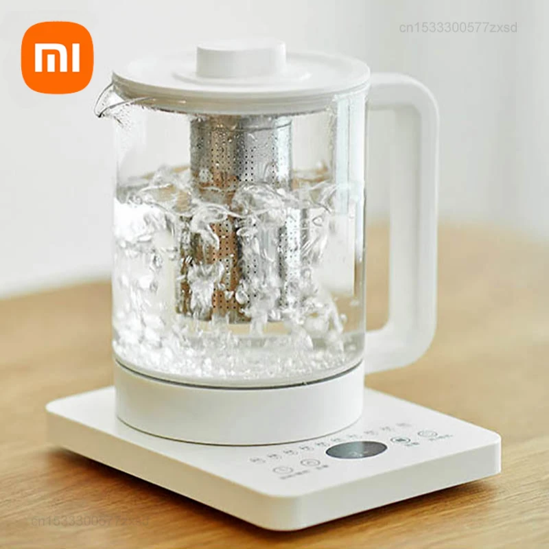 Xiaomi olayks health pot 1.5l grote capaciteit intelligente ntc-temperatuurregeling multifunctionele elektrische waterkoker met theezeef