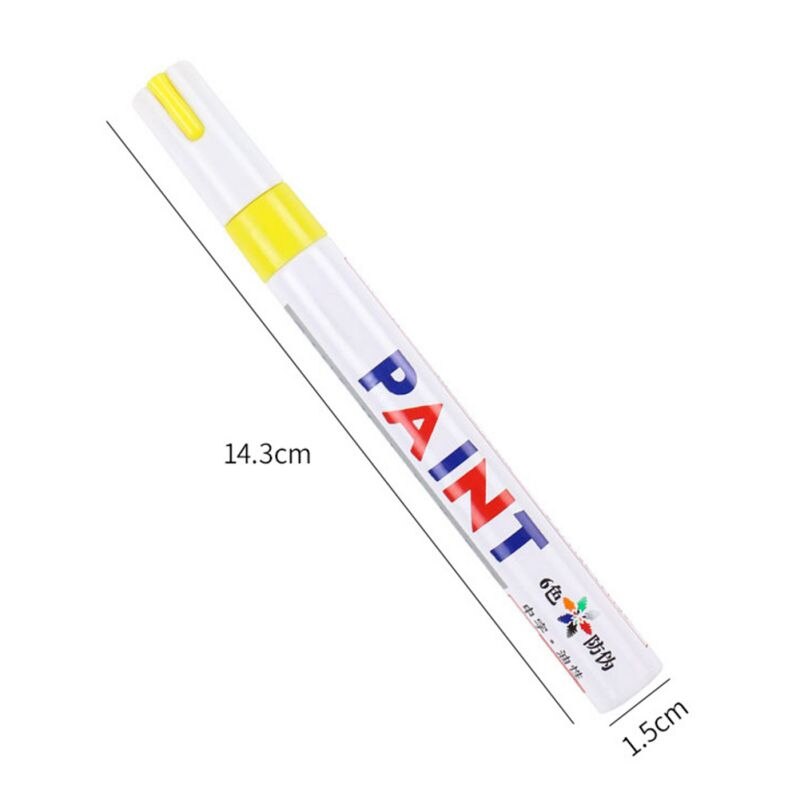 Tile Marker Repair Wall Pen White Grout Marker Odorless Non Toxic for Tiles Floor Car Painting Mark Pen Repair Wall Marking Tool: Y