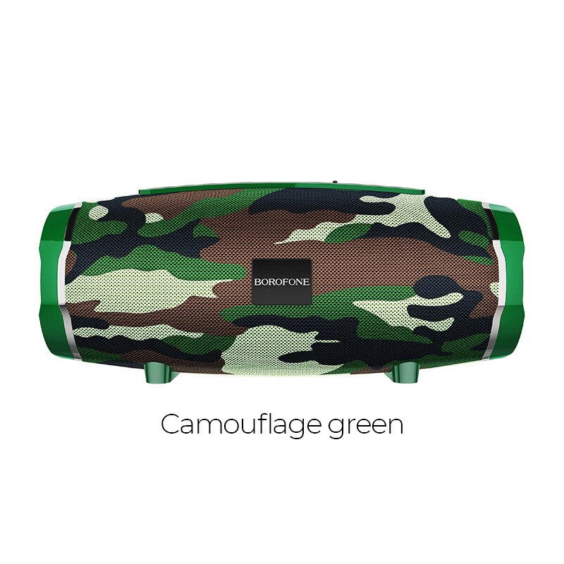 BR3 Outdoor Sports Bluetooth Speaker Bluetooth 5.0 Wireless Card Audio: Camouflage green