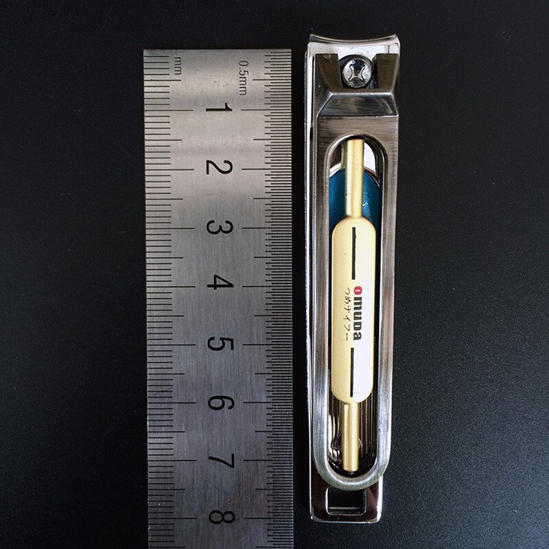 3 PCs/lot Big Size Manicure Nail Cutters Stainless Steel Nail Clippers Trimmer With Nail File