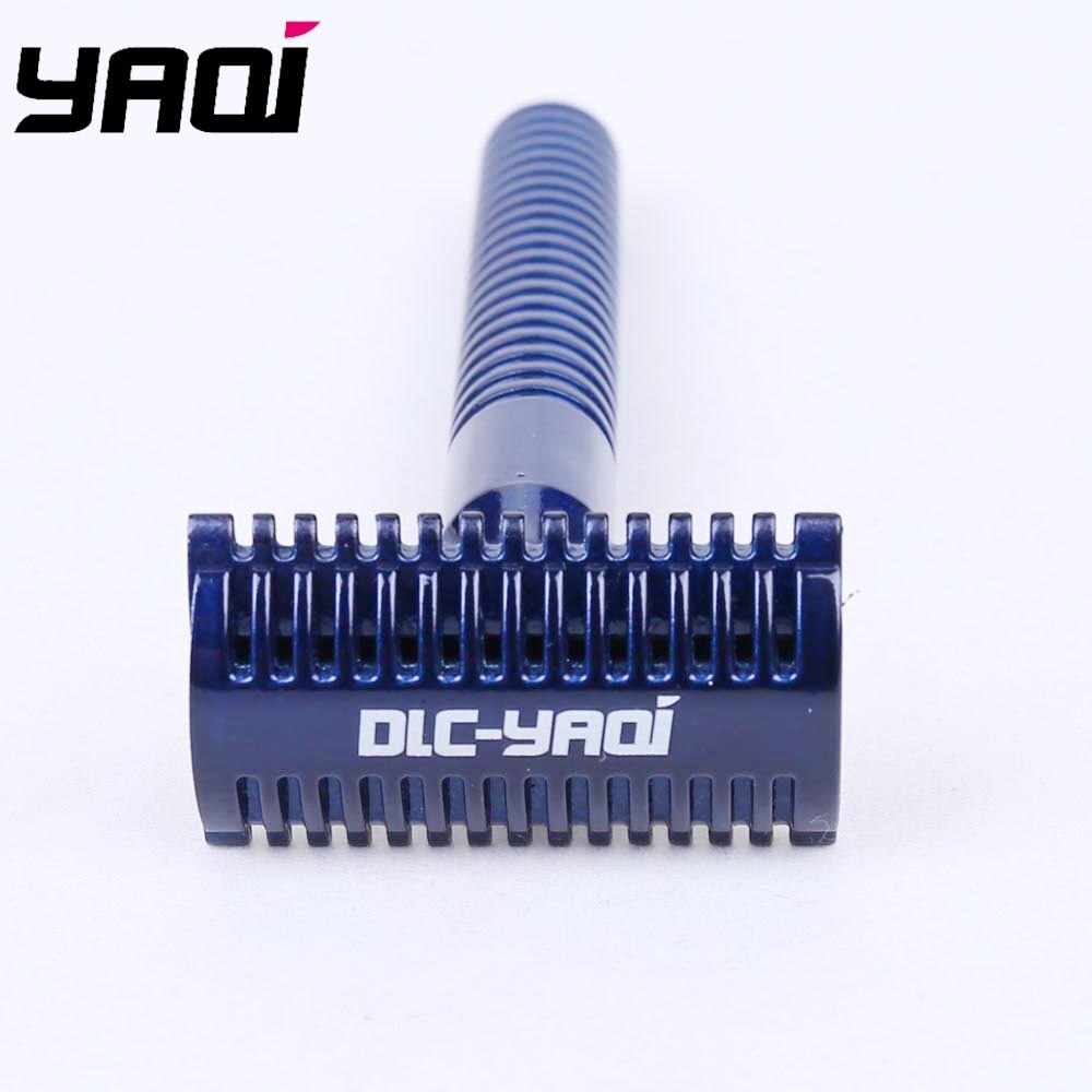 Yaqi Space Color Brass Handle Men Wet Shaving Safety Razor 3pcs Razor