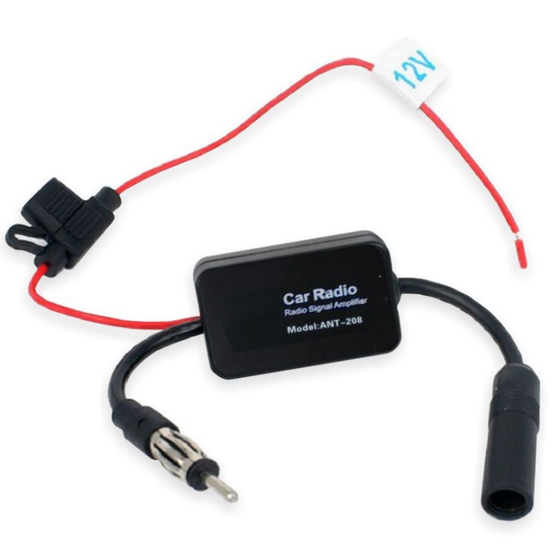 Universal 12V Auto FM Radio Antenna Signal Amplifier Booster Marine Car Vehicle Boat 330mm FM Amplifier