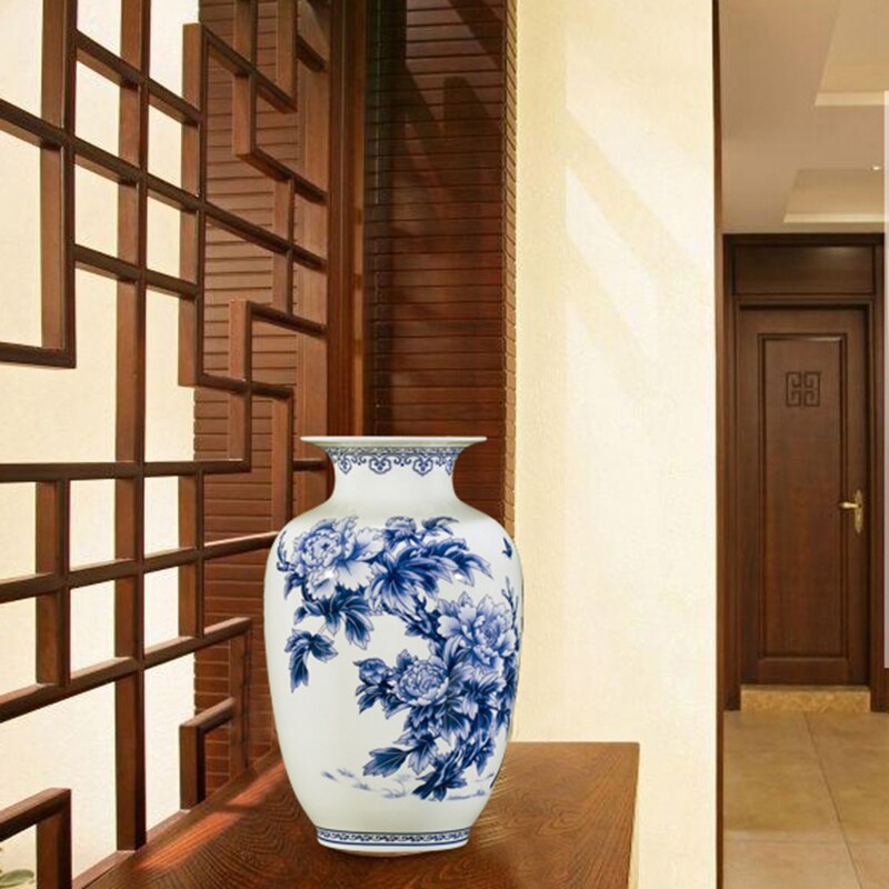 Vases for Decor Ornament Flower Decoration Jingdezhen