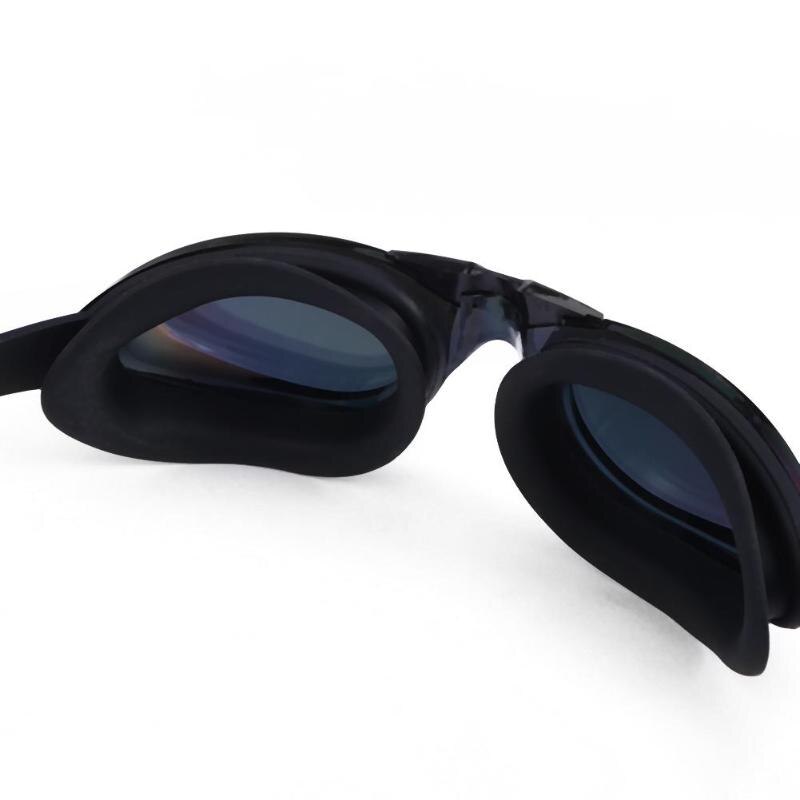 Woman Plating Swimming Goggles Anti-Fog UV Protection Adjustable Waterproof Silicone Glasses Eyewear