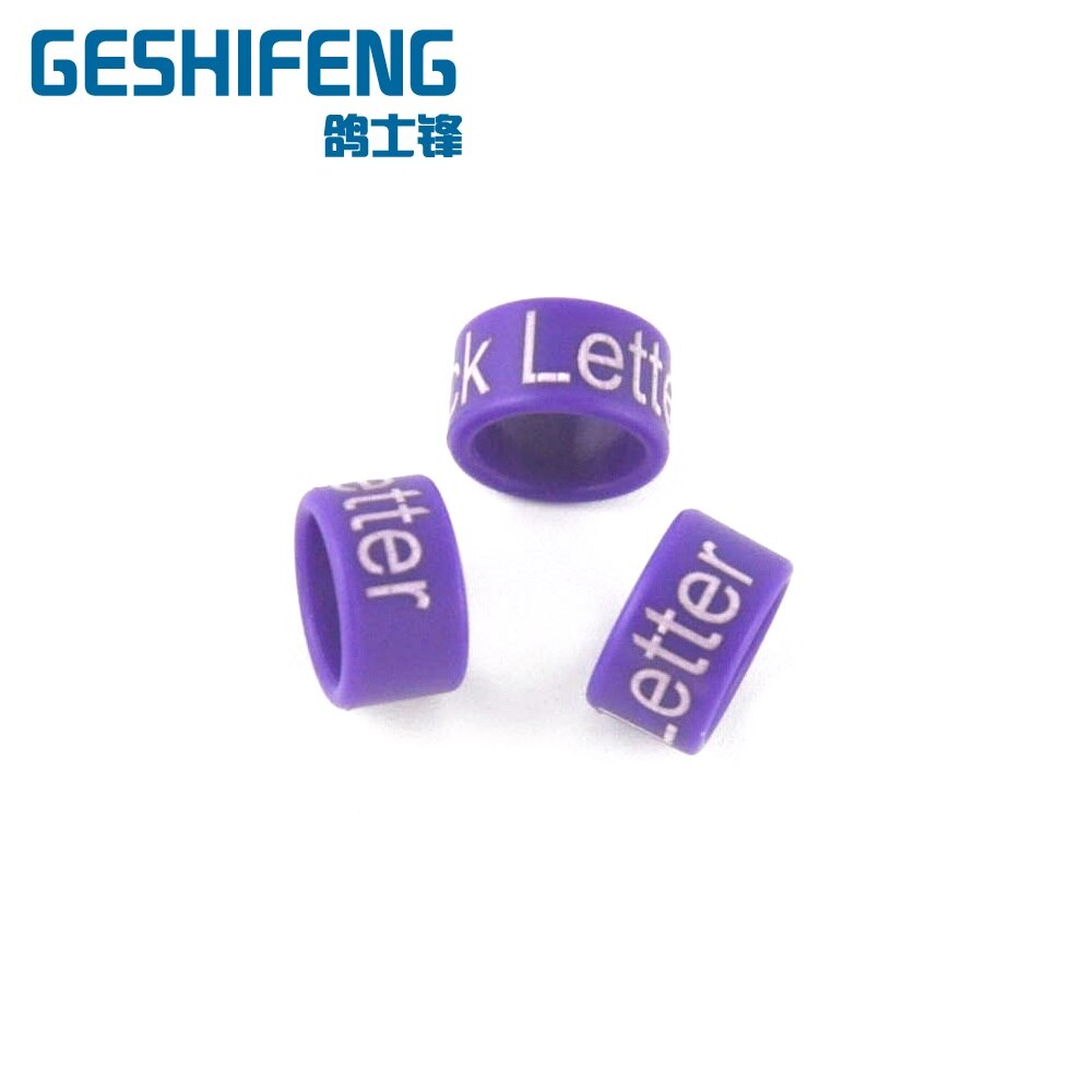 8mm 100pcs plastic racing pigeon rings – Vicedeal