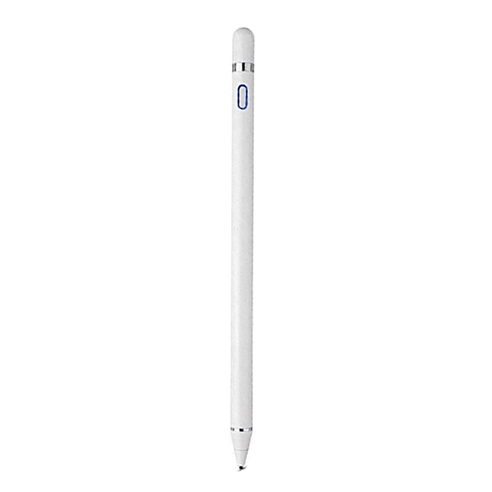 Universal Capacitive Stylus Active Touch Screen Pen Drawing Painting Smart Devices Pencil for Mobile Phone Tablet PC: White