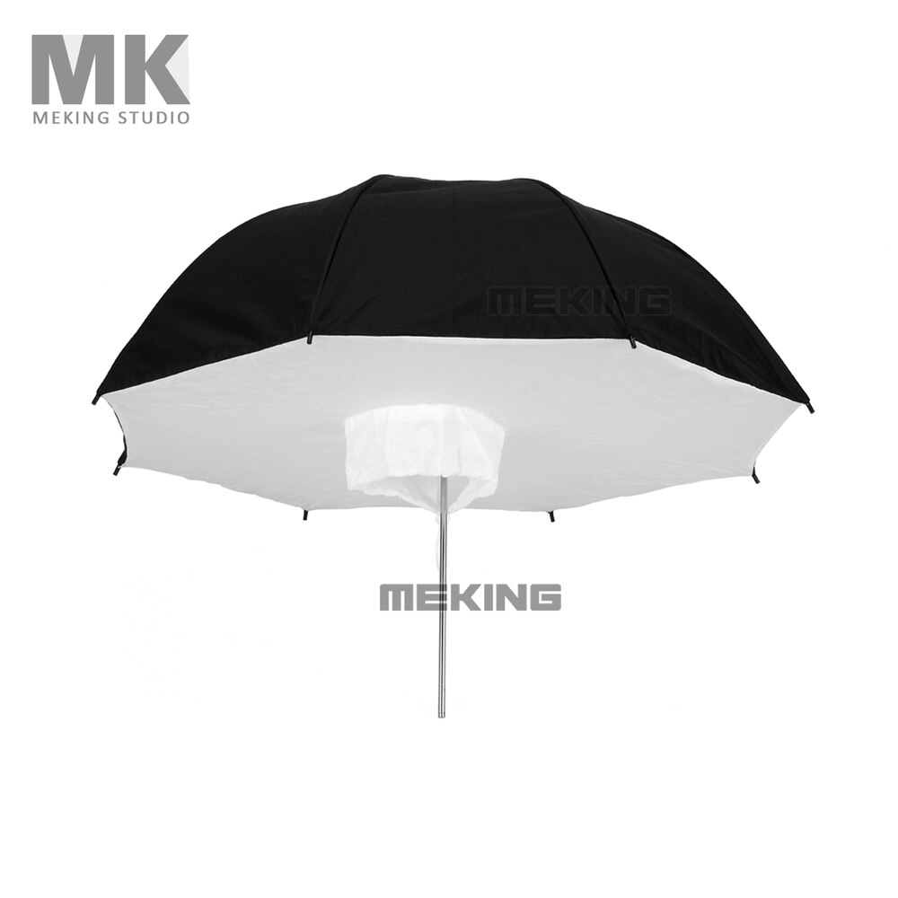 Selens Photo Studio Lighting Umbrella Softbox 84cm 33" Black Silver Reflective Umbrellas Diffuser Reflector for Speedlight