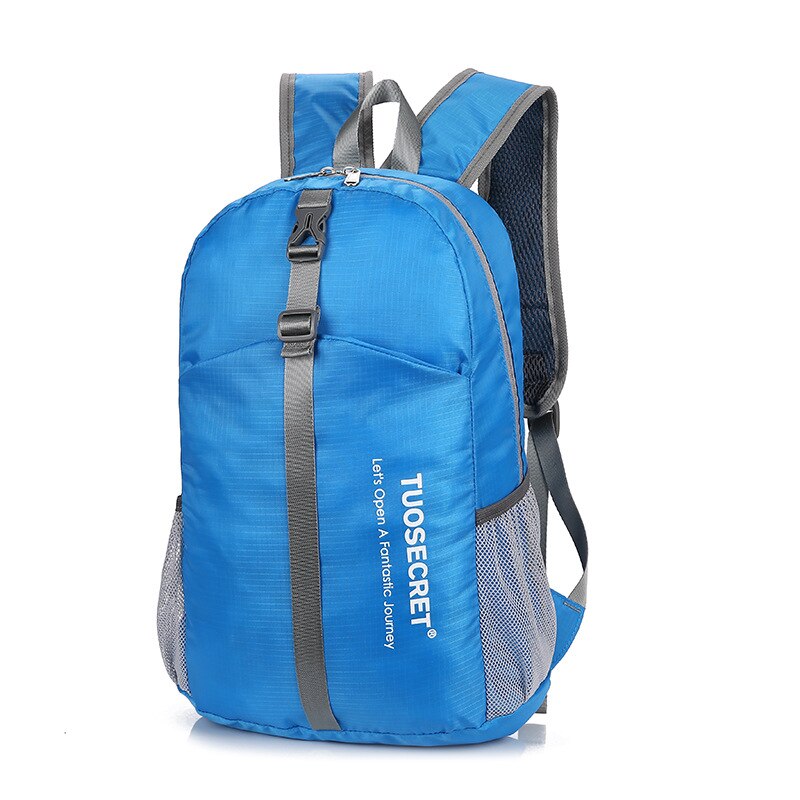 Mini Camping Hiking Backpack Travel Backpack Outdoor Sport Bag Waterproof Backpack Camp Pack Trekk Rucksack: Blue