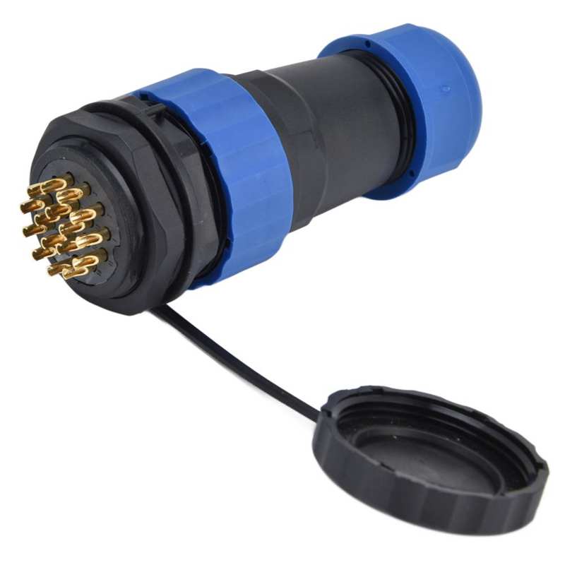 Industrial Socket 2000MΩ Insulation Resistance Waterproof Connector for Instrument: 16 core