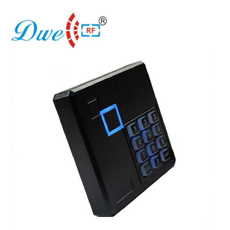 RF door control card readers 125khz/ 13.56mhz low cost plastic gate openers 12v keyboard rfid card reader