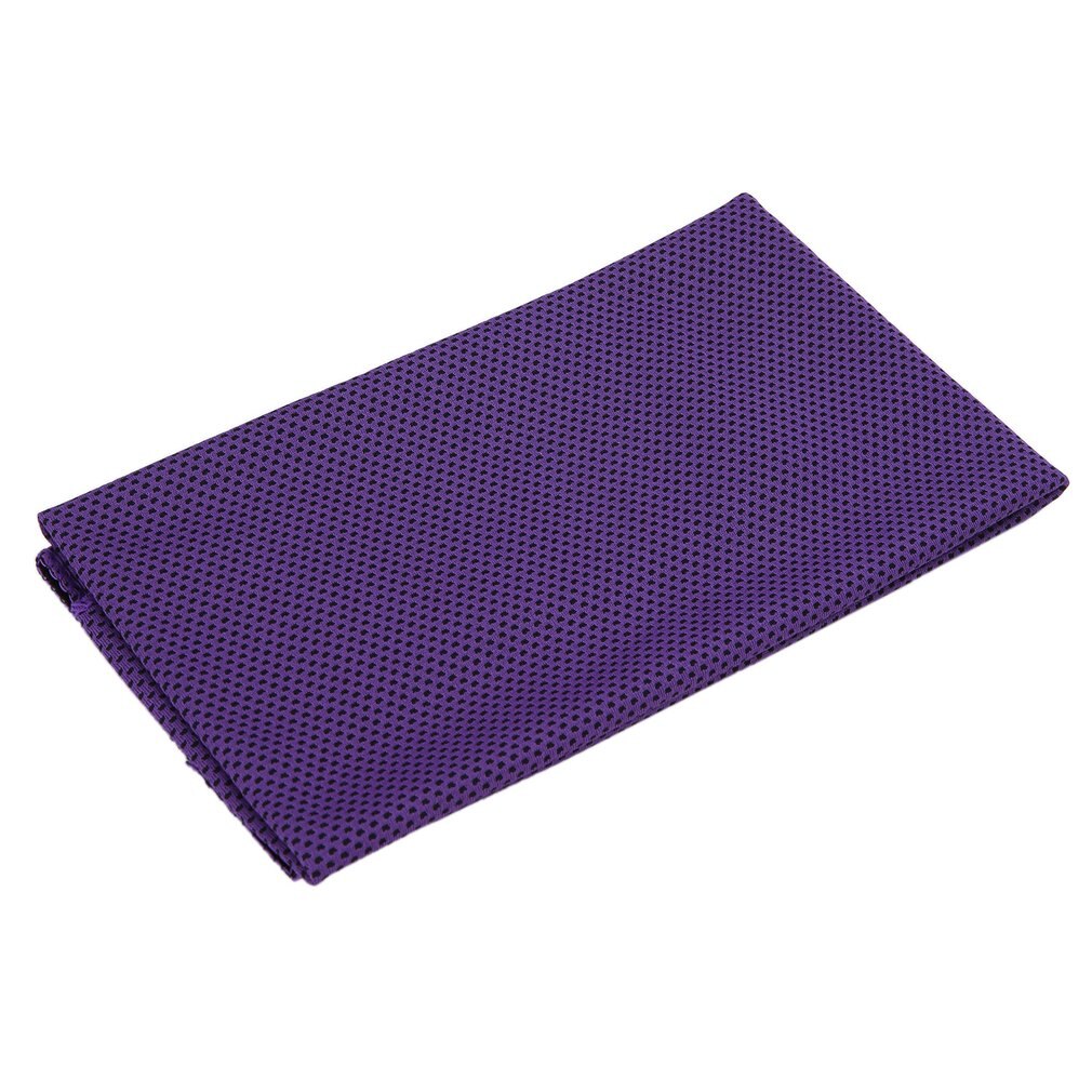 Koude Handdoek Zomer Sport Ice Cooling Handdoek Onderkoeling Koele Handdoek 90*35Cm Voor Kinderen Volwassen Dubbele Kleur Koel handdoek: purple