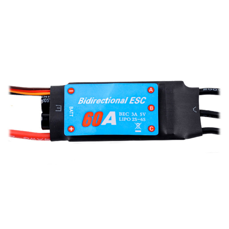 ZMR Bidirektionale 12A-200A Bidirektionale Bürstenlosen ESC für Fernbedienung Auto Pneumatische Unterwasser Propeller