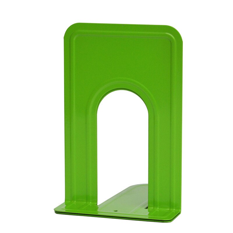 2 Pcs Metal Bookends, Bookend Supports, Heavy Duty Book Ends, Nonskid Bookends For Shelves, Office And Home