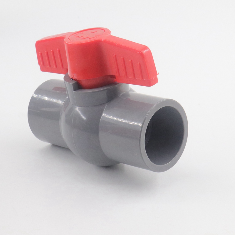 I.D 20~110mm PVC Ball Valve Garden Irrigation Pipe Fittings Plastic Tube Joint Aquarium Water Fittings Ball Valve Connector