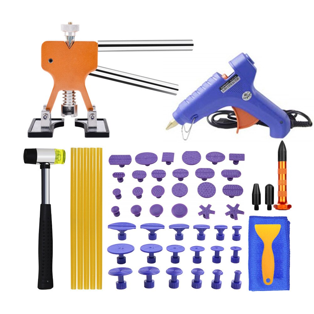 Plaatwerk gereedschappen PDR Dent Puller Kit Pop een Deuk Tool voor Auto Dent Deur Ding Hagel Dent Remover PDR lijm