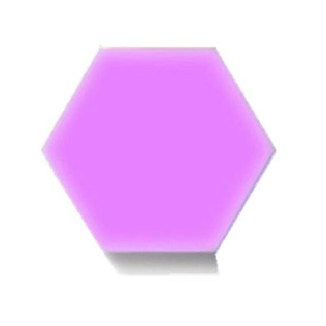 Modern Quantum Led Night Lamp Touch Modular Lamp Touch Sensitive Lighting Led Night Lamp Magnetic Home Interior Decoration: Purple