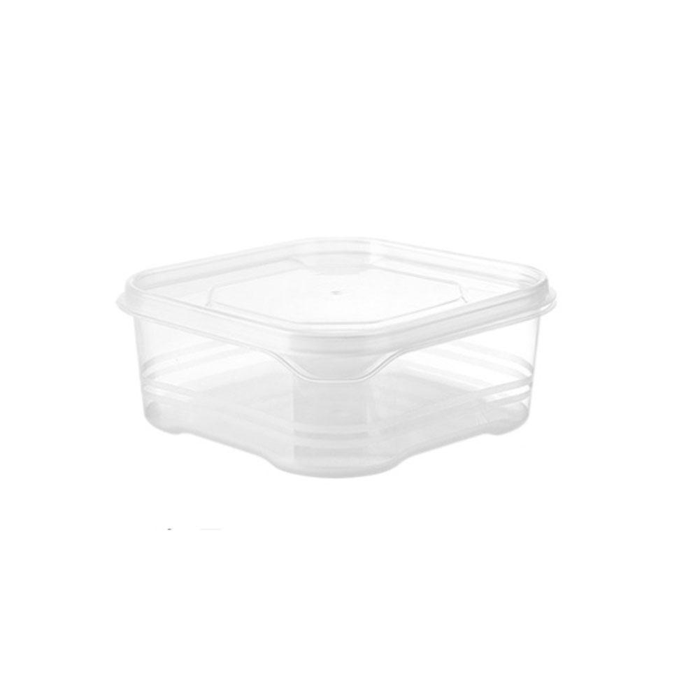 Refrigerator Organizers Portable Refrigerator Food Storage Box Kitchen Transparent Compartment Crisper Box