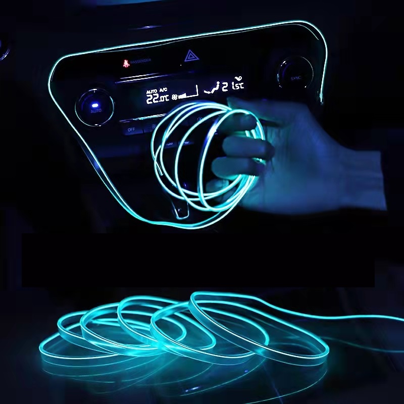 DC 12V Neon EL Wire Power Driver usb Controller for 1-10M LED EL Wire Light Inverter Supply Adapter Flexible Neon Wire Driver