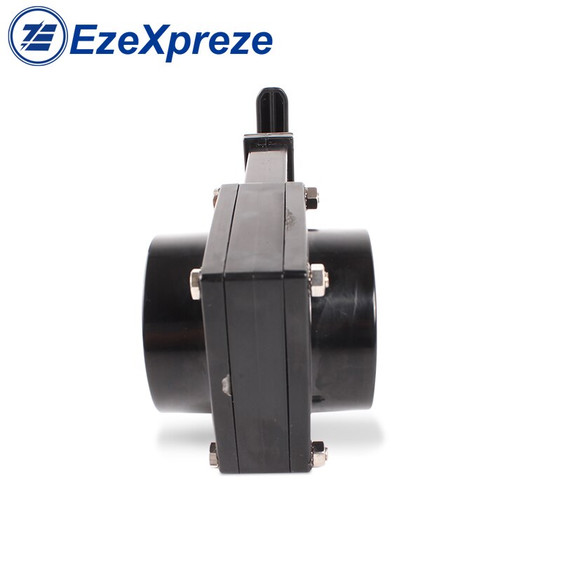 RV Caravan Motorhome Knife Water Gate Valve Durable Flow Van Sewer Hose Plastic 50mm Exterior Home Accessories Caravan Drain