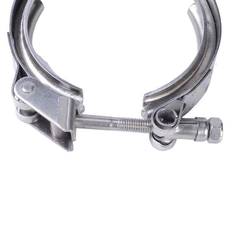 ESPEEDER 3.5" Universal Exhaust Turbo Downpipe Quick Release Clamp Stainless Steel V-Band Clamp Turbo Exhaust Pipes Clamp Clip