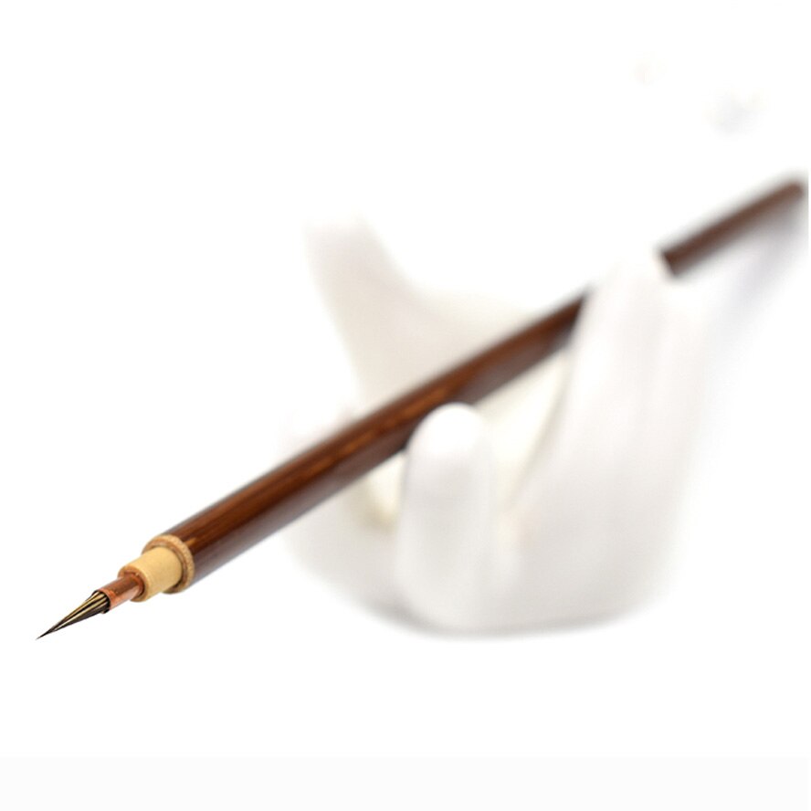 Minimal japansk kalligrafi børste linje børste kanin hår skrive pensel pen kalligrafi maleri kunst forsyninger stationær