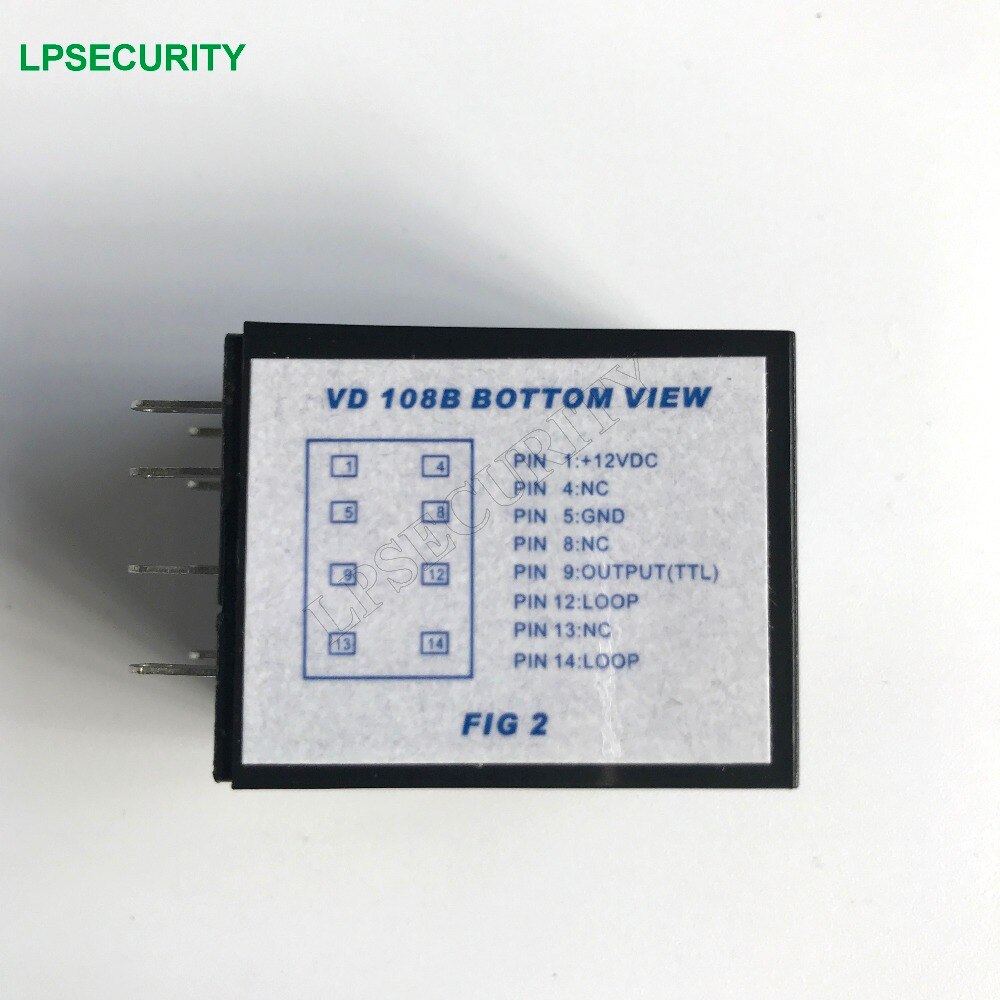 Traffic Inductive Signal 12V Loop detector VD108B for sliding gate/operator traffic signal control 4-level sensitivity