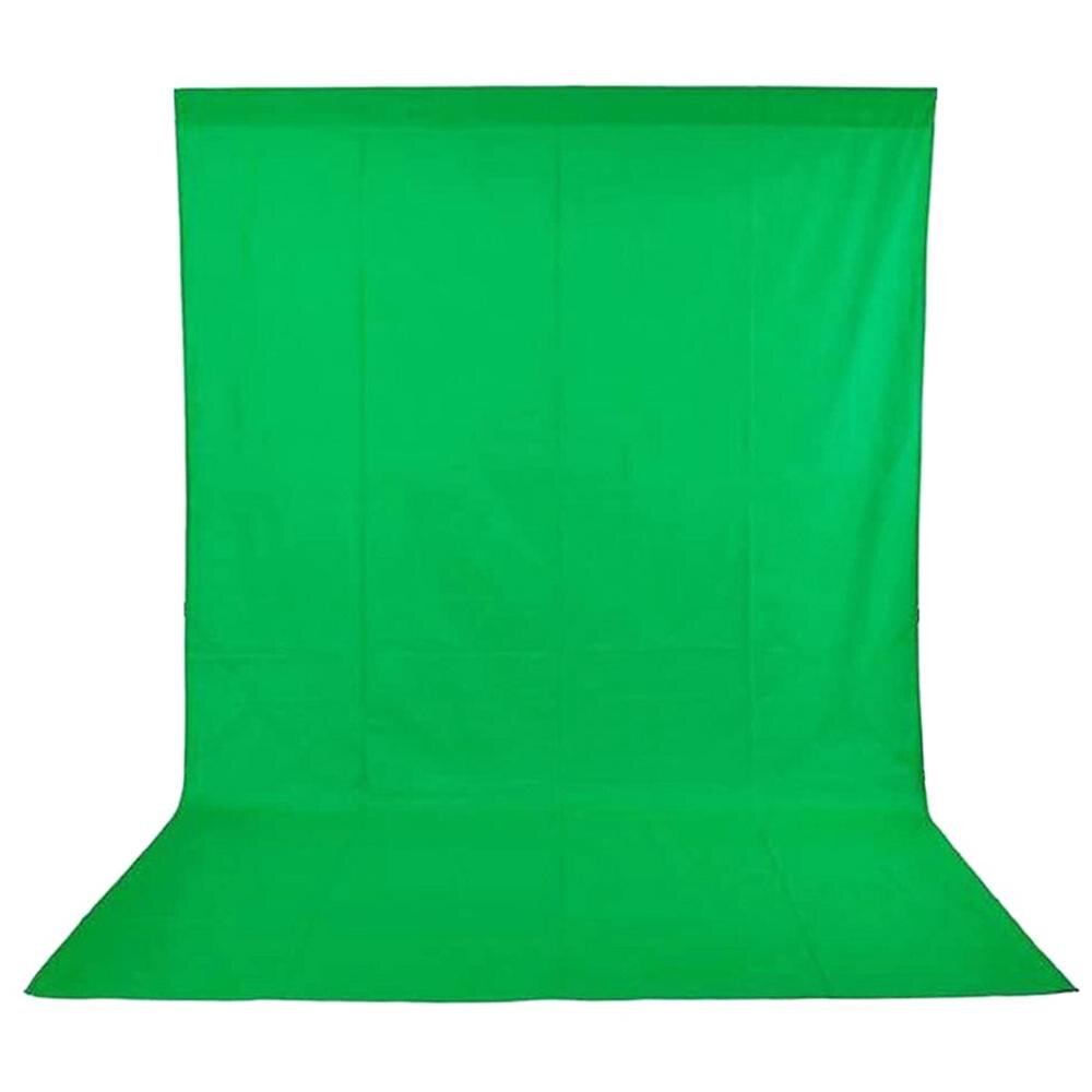 1.6 x 3M / 5 x 10FT Green Screen for Photography Studio Video Nonwoven Screen Green Fabric Backdrop Background