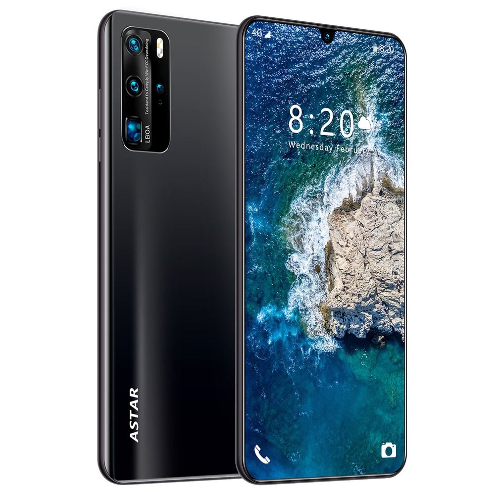 P40 Più 6.7-Pollici Cross-Border Mobile Del Telefono di Nuovo Stile Caldo 2 + 16 P40 Più Smartphone-corre 1Gb di Ram + 8Gb di Rom: black / Australia standard