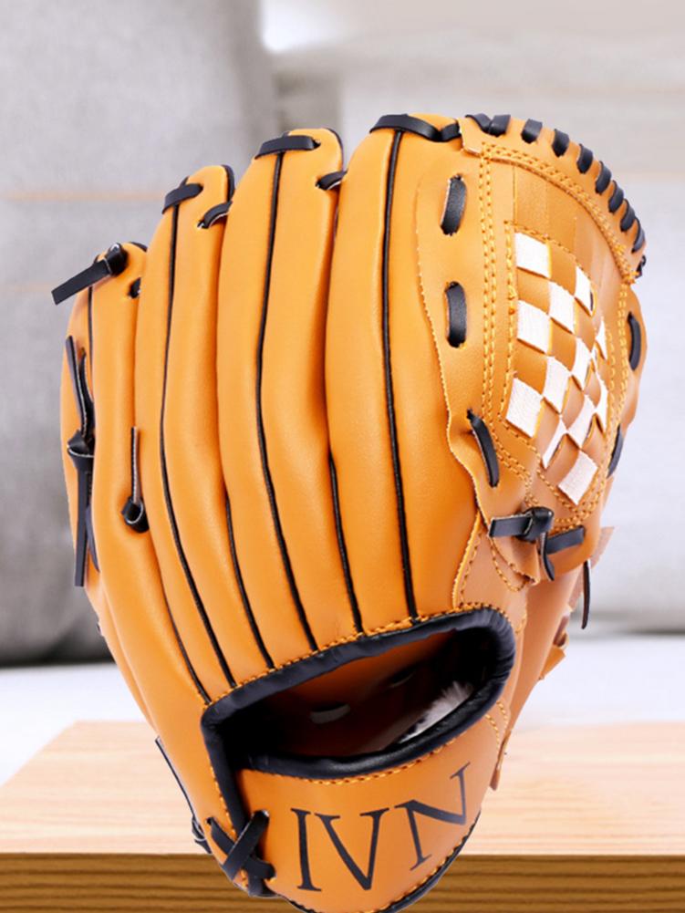 Baseball Glove Softball Mitt For Teens Men Women Baseball Outdoor Sports Training Equipment Size 10.5/11.5/12.5 Outdoor Sports