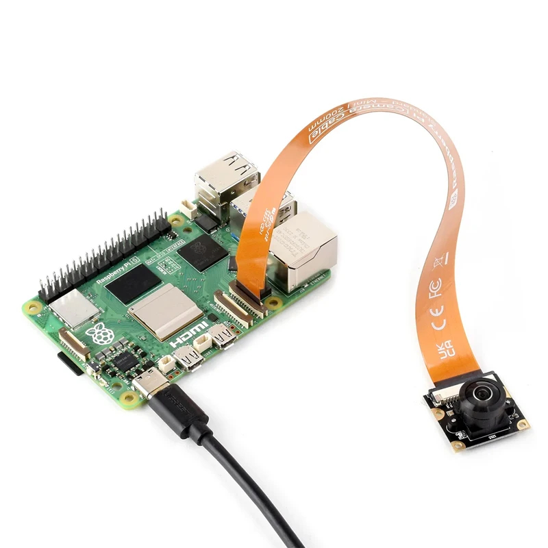 Câble de caméra officiel Raspberry Pi 5, écran LCD, écran CSI, câble DIS, 22 broches à 15 broches