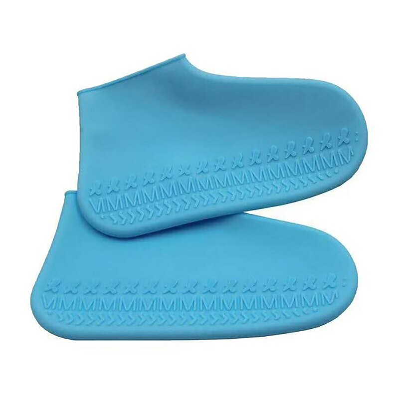 Neue Silikon Wasserdichte Schuh Abdeckung Material unisex Schuhe Protektoren Regen Stiefel für drinnen draussen Regnerischen Tage