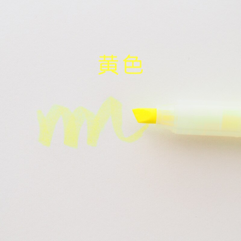 10 Colors Cute Plastic Highlighters Markers Kawaii Watercolor Pens For Kids Graffiti Painting Korean Stationery School Supplies: 2