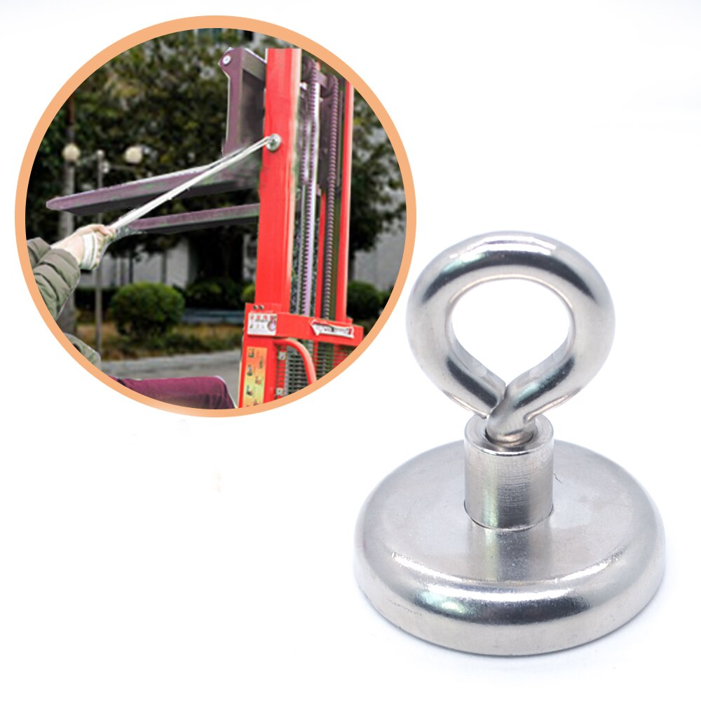 Powerful Strong Neodymium Fishing Magnets Super Power Salvage Search Magnetic Hook Sea Fishing Rare Earth Magnets Salvage Rings