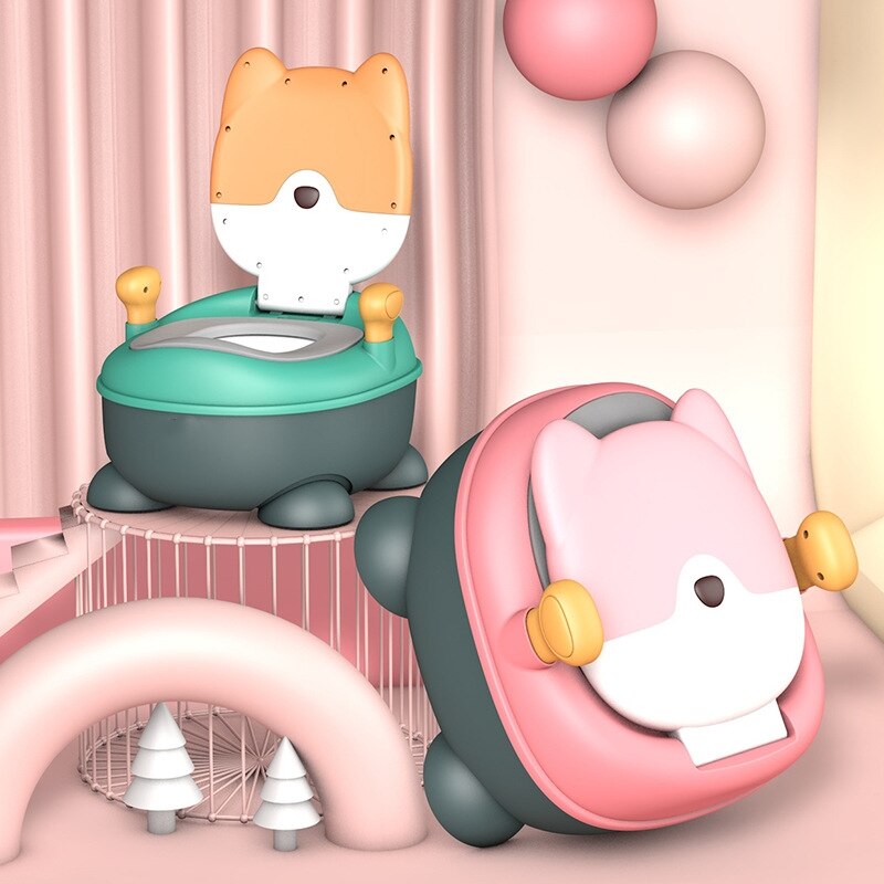 Draagbare babypot, multifunctioneel babytoilet, autopotje, kinderpotje, meisjespotje, jongenspotje, kinderstoel, toiletbril, kinderpotje