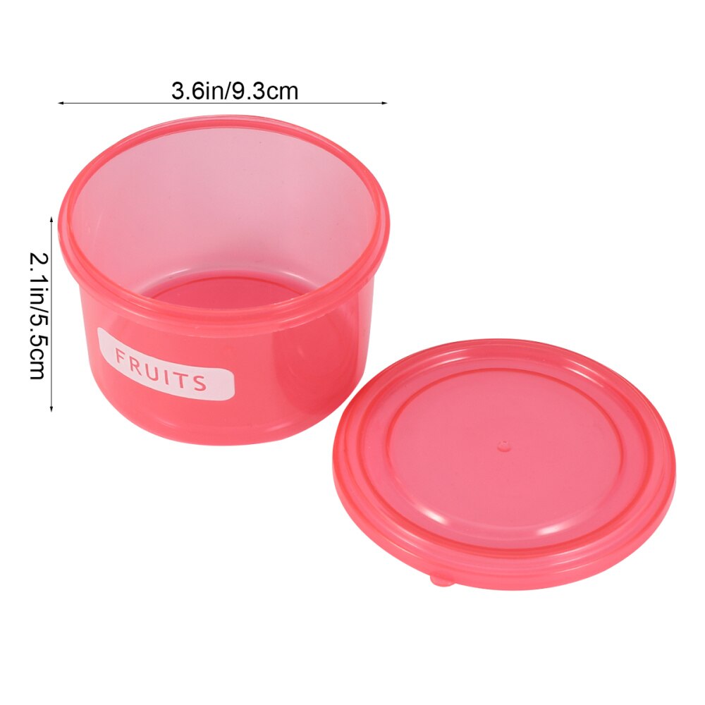 1 Set 7 Pcs Dieet Portion Control Containers Vers Houden Voedsel Doos Multifunctionele Voedsel Storage Case (Hieronder 300ml)
