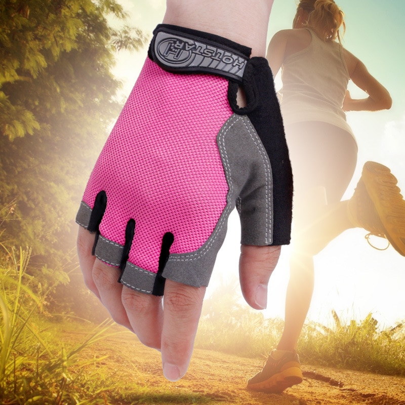 Fietshandschoenen Fiets Handschoenen Fiets Handschoenen Anti Slip Shock Ademende Half Vinger Korte Sport Handschoenen Accessoires Voor Mannen Vrouwen
