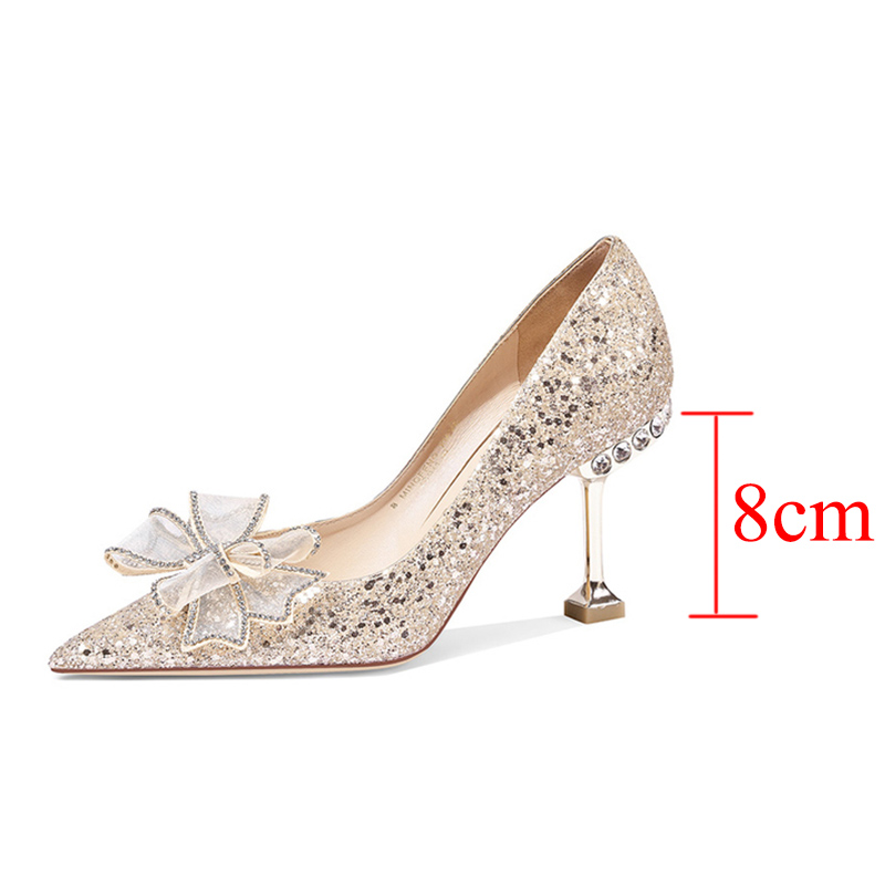 TAVIMART  -  Women Summer High Heeled Shoes for Woman's Square Toe Thin Heels Butterfly-Knot Pumps Sexy Ladies Ankle Strap Wedding Shoes