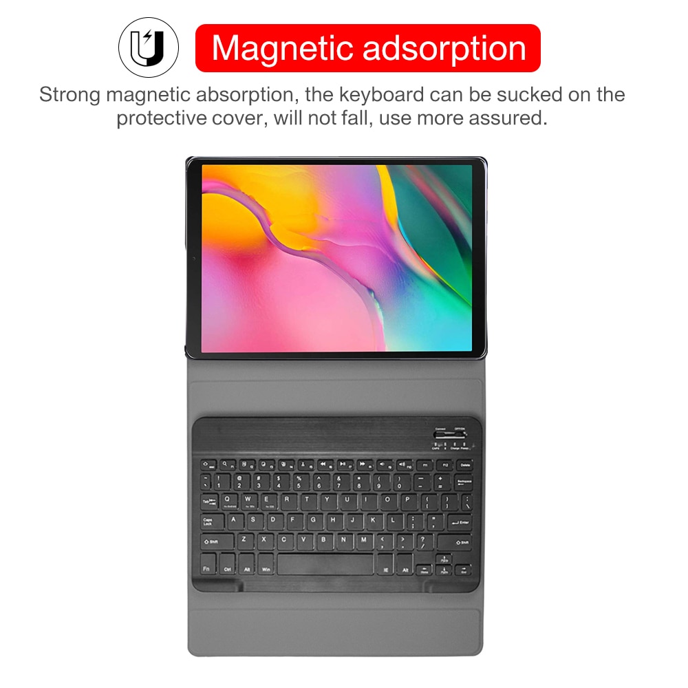 Bluetooth keyboard case For Samsung Galaxy Tab A 8.0 T290 T295 T297 SM-T290 SM-T295 wireless keyboard tablet cover