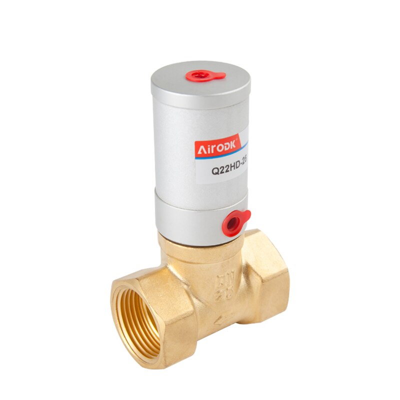 Air control air cylinder Solenoid Valve DN15/20/25/35/40/50 Normally Closed Pneumatic for Water Oil Air Gas Cut Off valves