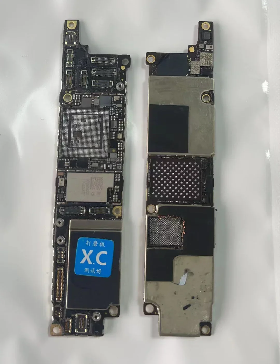 CNC schneiden Hauptplatine Für IPhone X Logik Gremium Xs Max Polieren CPU AP RF Bord iPhone11 11Profi Max Schalt CPU Basis Band Schneiden: Tiefe Nebel Grau