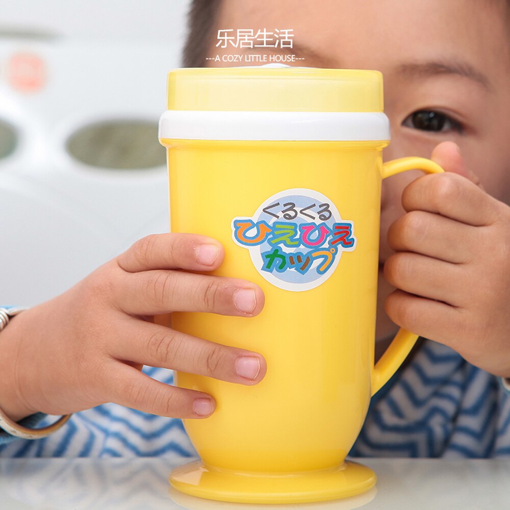 Japan Imported Children's Smoothie Cup Smoothie Maker Ice Cream Shake Cup Crushed Ice Planed Ice Cup Recommend