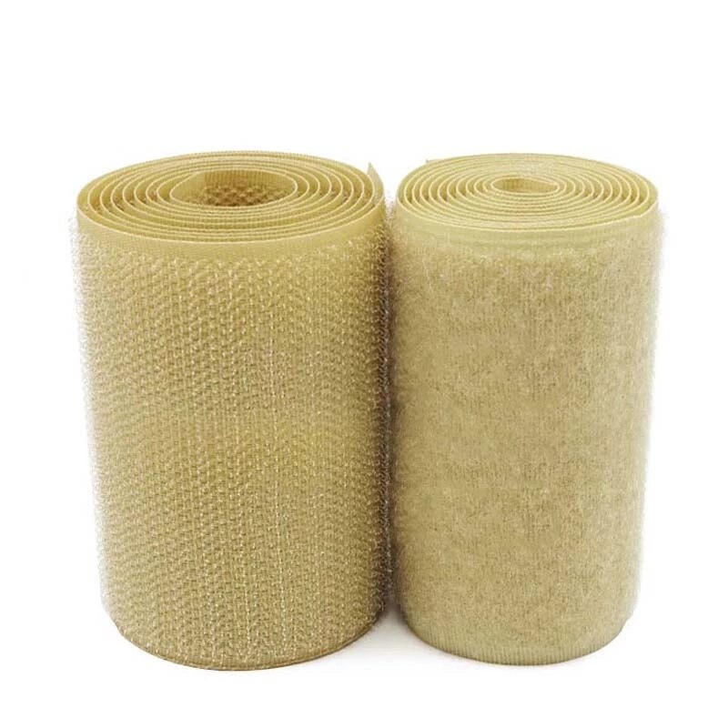 Velcros – bande de fixation à crochet non adhésive de 2 à 10CM de largeur, bande de couture magique, sangle velcro, kaki