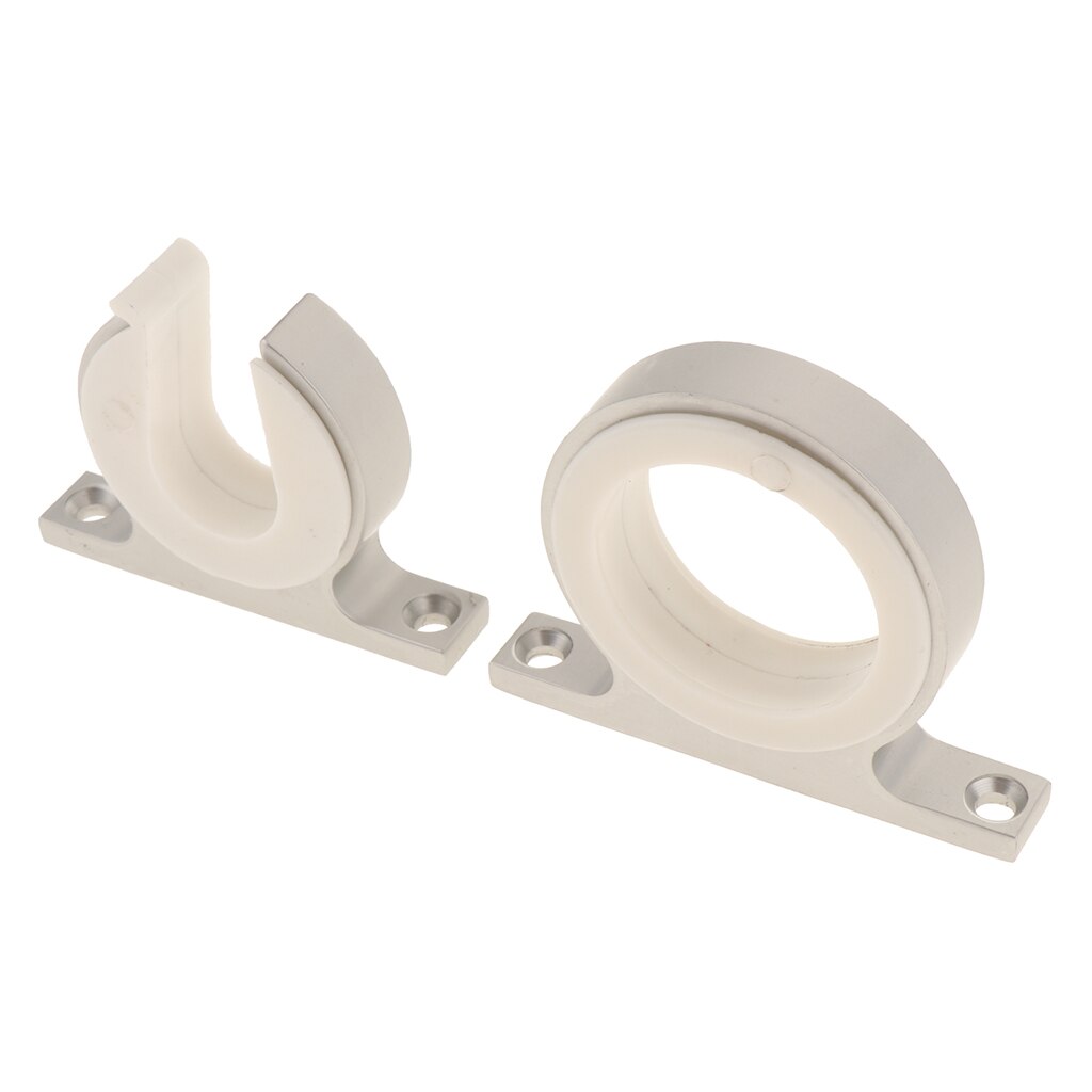 Premium Anodized Snap Lock Rod and Reel Storage Hanger Rack Set for Boat Van