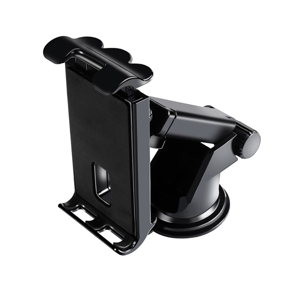 Tablet Phone Stand For IPad Air Mini Pro Samsung Strong Suction Tablet Car Holder Stand For IPhone X Phone 360 Degree Rotation: Black
